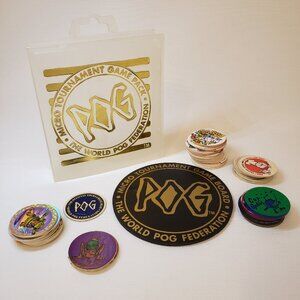 Pogs LOT Micro Tournament Pack World Federation